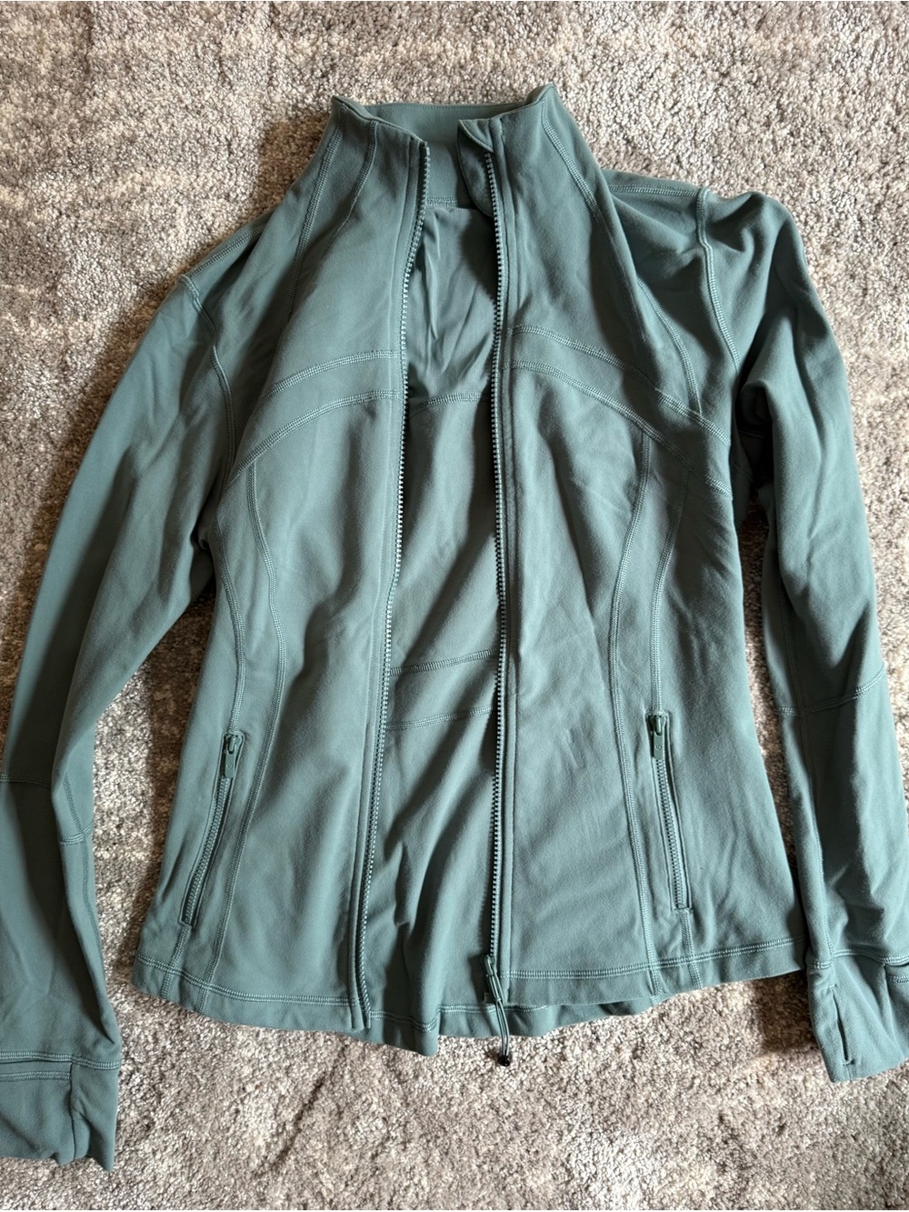 Lululemon Teal Storm Full-Zip Define Jacket
